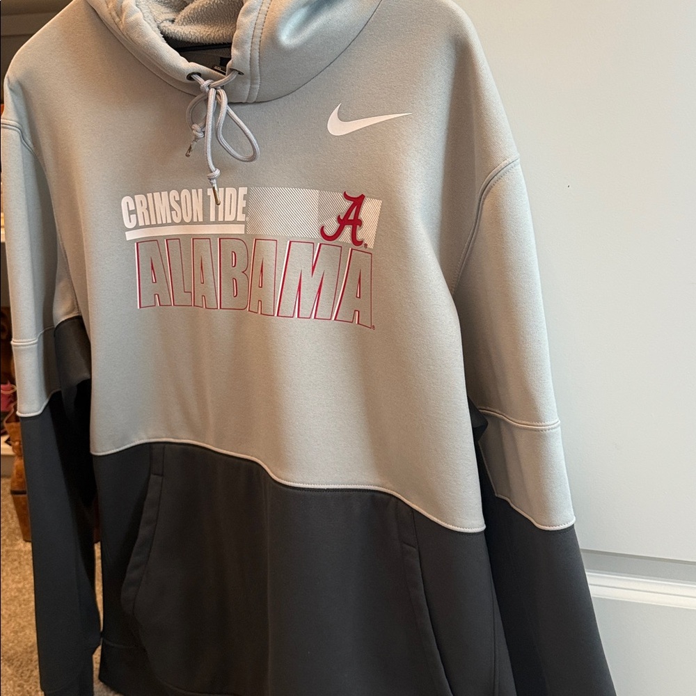 Nike Men's Gray Alabama Hoodie - Picture 3 of 3
